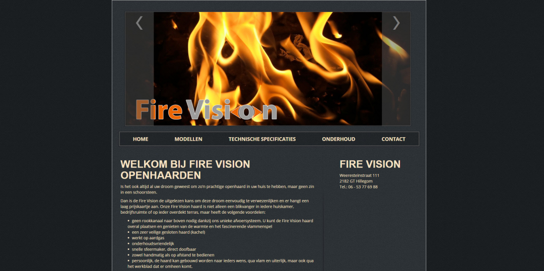 Webdesign: Fire-Fusion