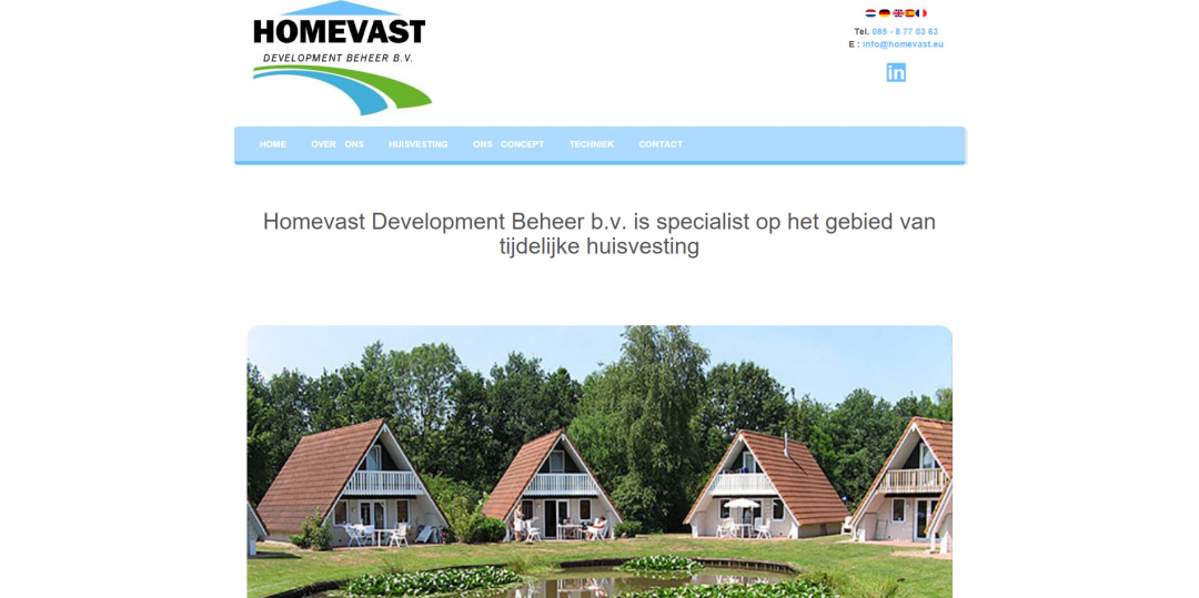 Webdesign: Homevast