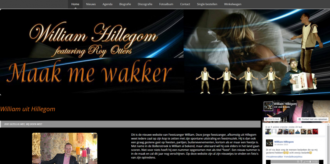 Webdesign: William Hillegom
