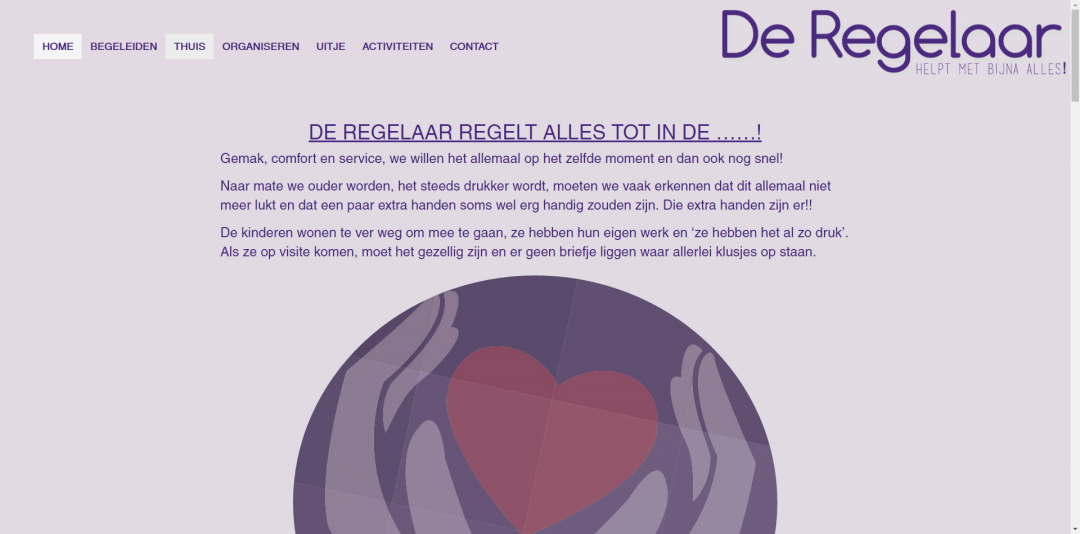 Webdesign: De Regelaar