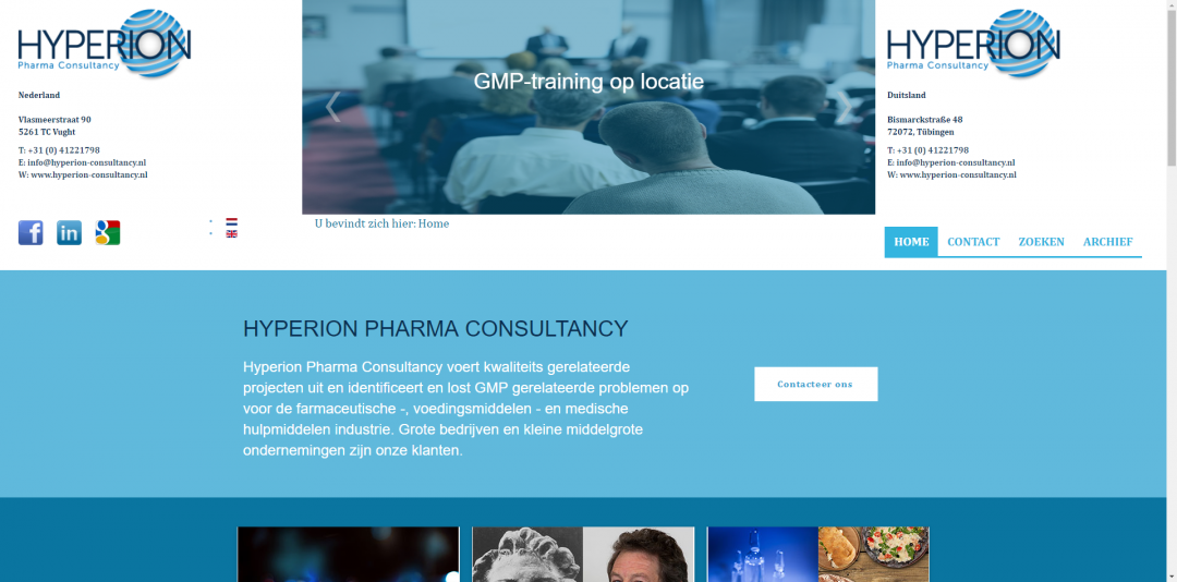 Webdesign: Hyperion Consultancy