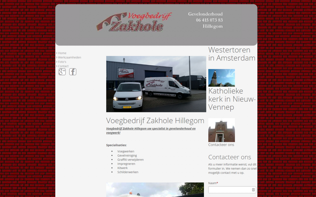 SEO: Voegbedrijf Zakhole