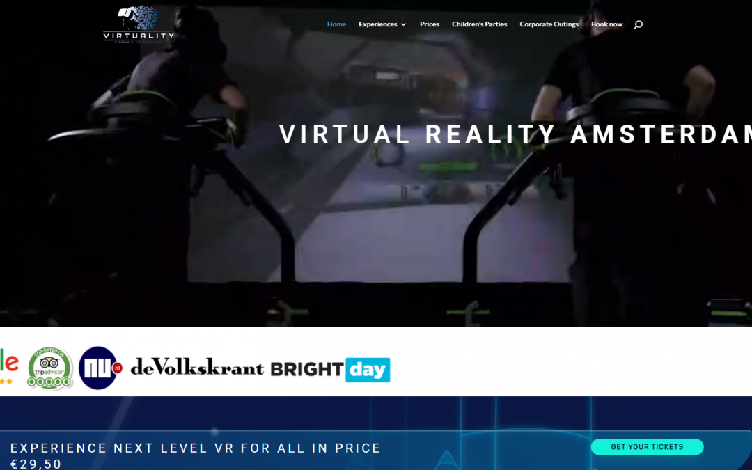 Webdesign: VR Amsterdam
