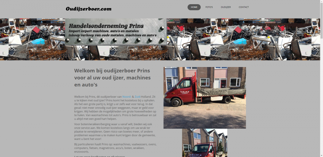 Webdesign en SEO: oudijzerboer.com