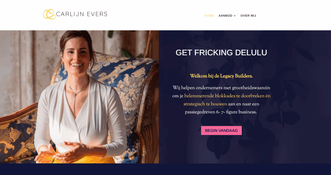 Webdesign: carlijnevers.nl