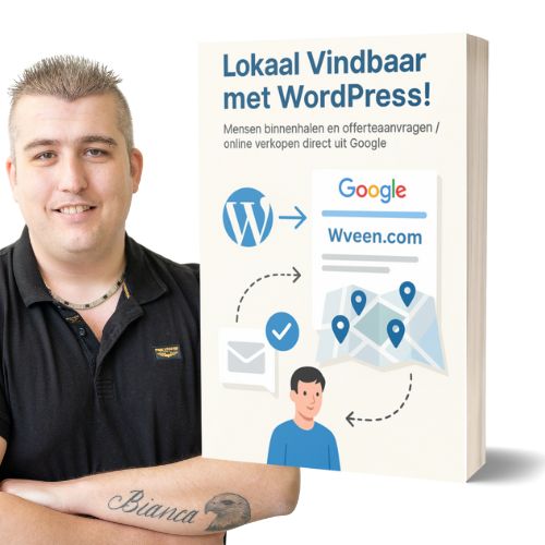Mijn nieuwe e-book “Lokaal Vindbaar met WordPress